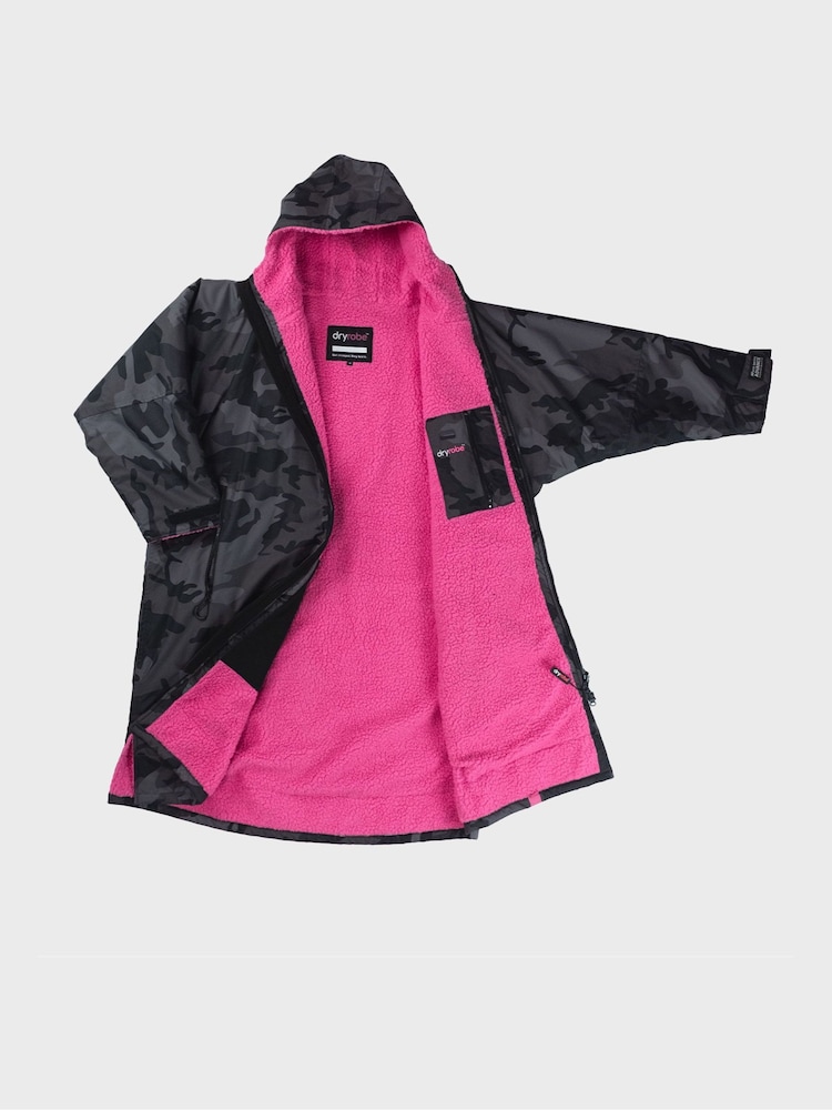 dryrobe Advance Adults kućni ogrtač sa dugim rukavima - Slika 2 od 2