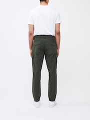 French Connection Green 100% Cotton Ripstop Cargo Trousers - Image 3 of 4