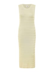 Yumi Gold Sparkle Knitted Sleeveless Midi Dress - Image 5 of 5