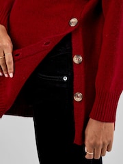 JoJo Maman Bébé Red Turtle Neck Maternity & Nursing Jumper - Image 4 of 4