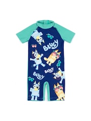 Vanilla Underground Blue Boys Bluey Surfsuit - Image 1 of 5