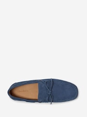 Oliver Sweeney Blue Calf Suede Driving Shoes - Image 4 of 5
