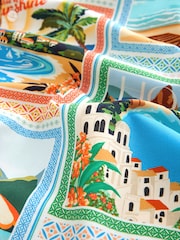 Multi Printed Short Sleeve Shirt with Cuban Collar - Image 6 of 6