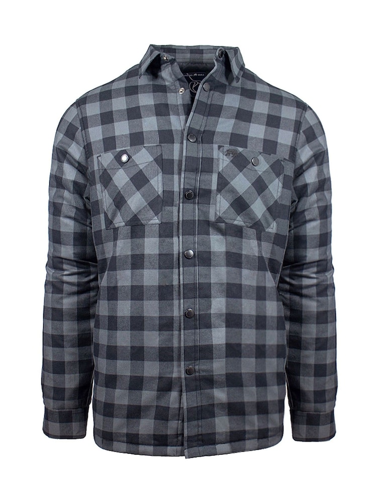 Raging Bull Quilted Black Shacket - Image 1 of 3