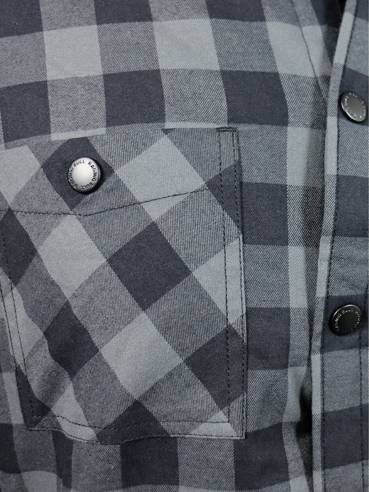 Raging Bull Quilted Black Shacket - Image 2 of 3