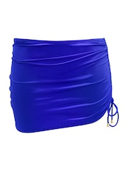 Pour Moi Blue Roll Top Samoa Bikini Bottoms - Image 3 of 4