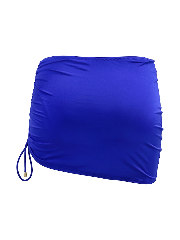 Pour Moi Blue Roll Top Samoa Bikini Bottoms - Image 4 of 4