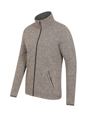 Mountain Warehouse Grey Mens Idris II Full-Zip Fleece Jacket - Image 3 of 5