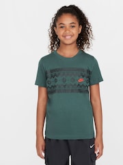 Nike Green Sportswear T-Shirt - Image 1 of 4