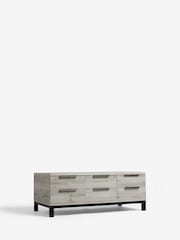 Grey Bronx Large Coffee Table With Drawers - Image 7 of 10