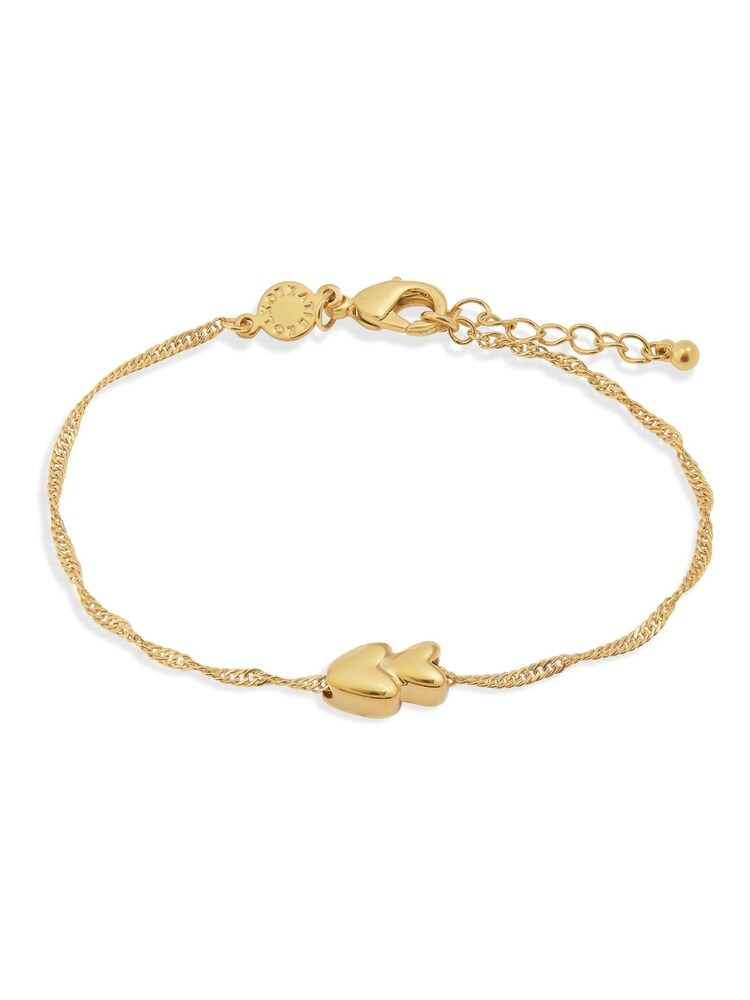 Katie Loxton Gold Tone So Loved Waterproof Heart Bracelet - Image 2 of 4