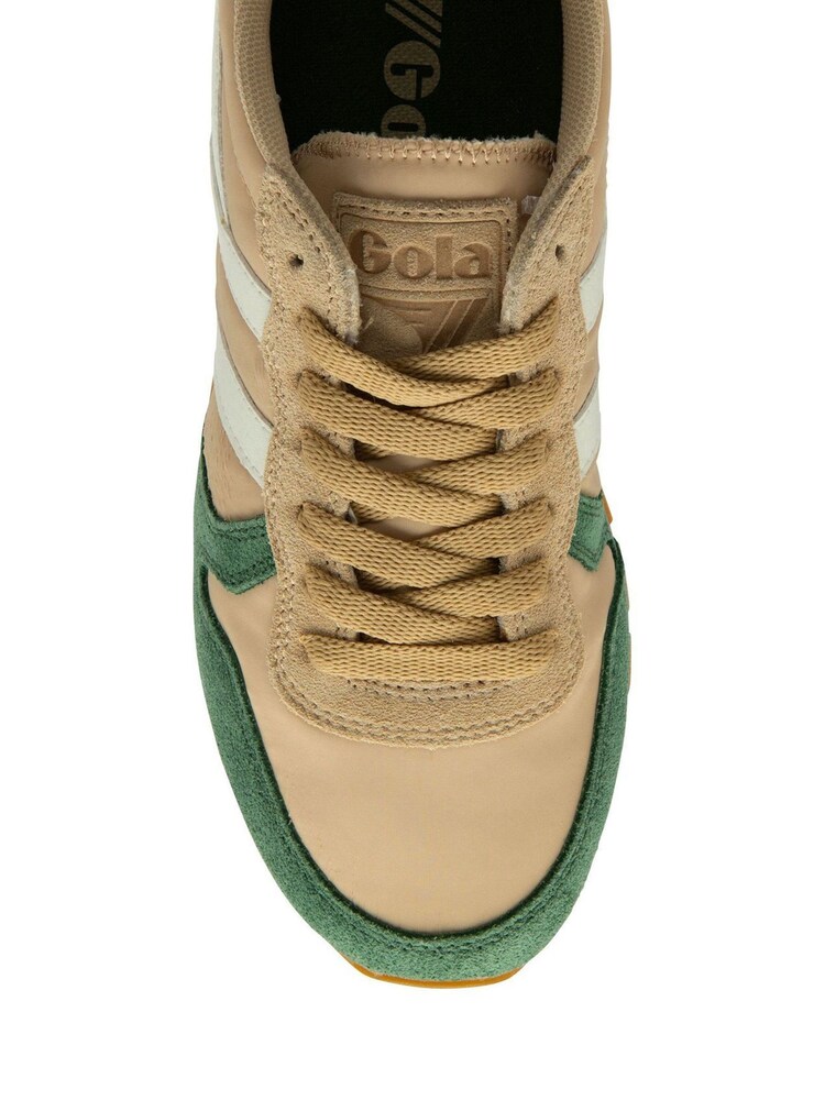 Gola Natural Ladies Daytona Chute Nylon Lace-Up Trainers - Image 4 of 4