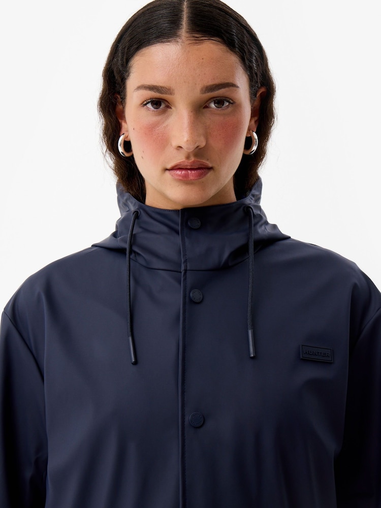 Hunter Water Resistant Popper Fastening Raincoat - Image 1 of 2