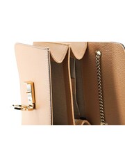 Gucci Beige Calf Leather Dollar Brown Shoulder Bag - Image 4 of 5