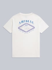 Animal White Organic Graphic Leena T-Shirt - Image 2 of 6