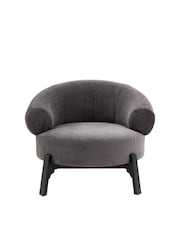 Gallery Home Anthracite Grey Archway Armchair - Image 1 of 3
