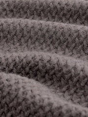 Brown Signature 100% Merino Textured Crew Jumper - Image 6 of 7