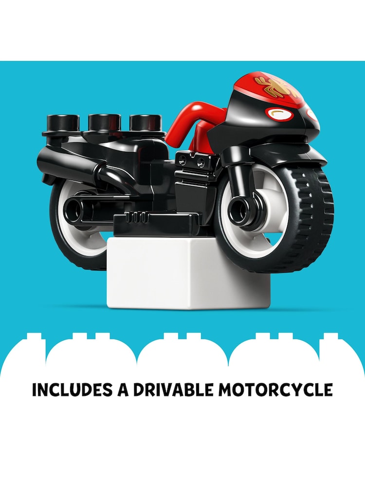 Zestaw LEGO Duplo z motywem Marvel – Motocyklowa przygoda Spina - Image 5 of 8