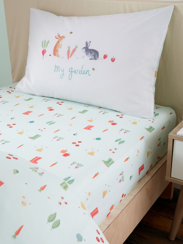 RHS Natural My Allotment Fitted Sheet - Image 1 of 2