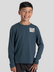 Craghoppers Blue NL Cruz Long Sleeved T-Shirt - Image 1 of 1