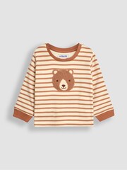 JoJo Maman Bébé Brown Bear Pyjamas 2 Pack - Image 6 of 10