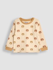 JoJo Maman Bébé Brown Bear Pyjamas 2 Pack - Image 8 of 10