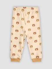 JoJo Maman Bébé Brown Bear Pyjamas 2 Pack - Image 9 of 10