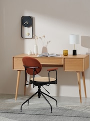 MADE.COM Orange Rumana Office Chair - Image 6 of 8