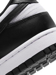 Nike Black/White Dunk Low Trainers - Image 9 of 10