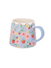Cath Kidston Blue Strawberry Billie Mug Set Of 4 - Image 4 of 4