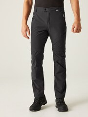 Regatta Grey Highton Zip Off Stretch Trousers - Image 2 of 9