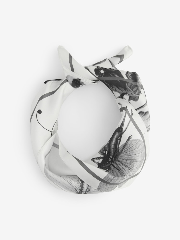 AllSaints Multi Sainbal Placement Bandana Multi Scarf - Image 1 of 1