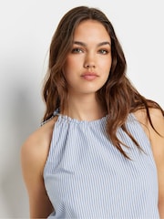 رداء علوي مخطط بحمالة رقبة من Long Tall Sally - صورة 5 من 6