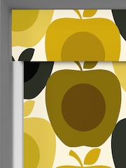 Orla Kiely Yellow Multi Apples Made to Measure Roller Blinds - Image 5 of 6