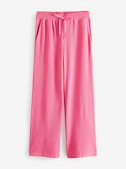 Pink Waffle Long Sleeve Pyjamas - Image 9 of 11