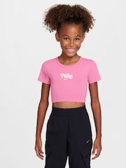Nike Pink Pop Trend Baby T-Shirt - Image 1 of 5