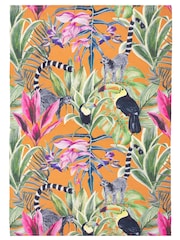 Wylder Multicolour Kali Animals Tropical Outdoor/Indoor Washable Rug - Image 2 of 3