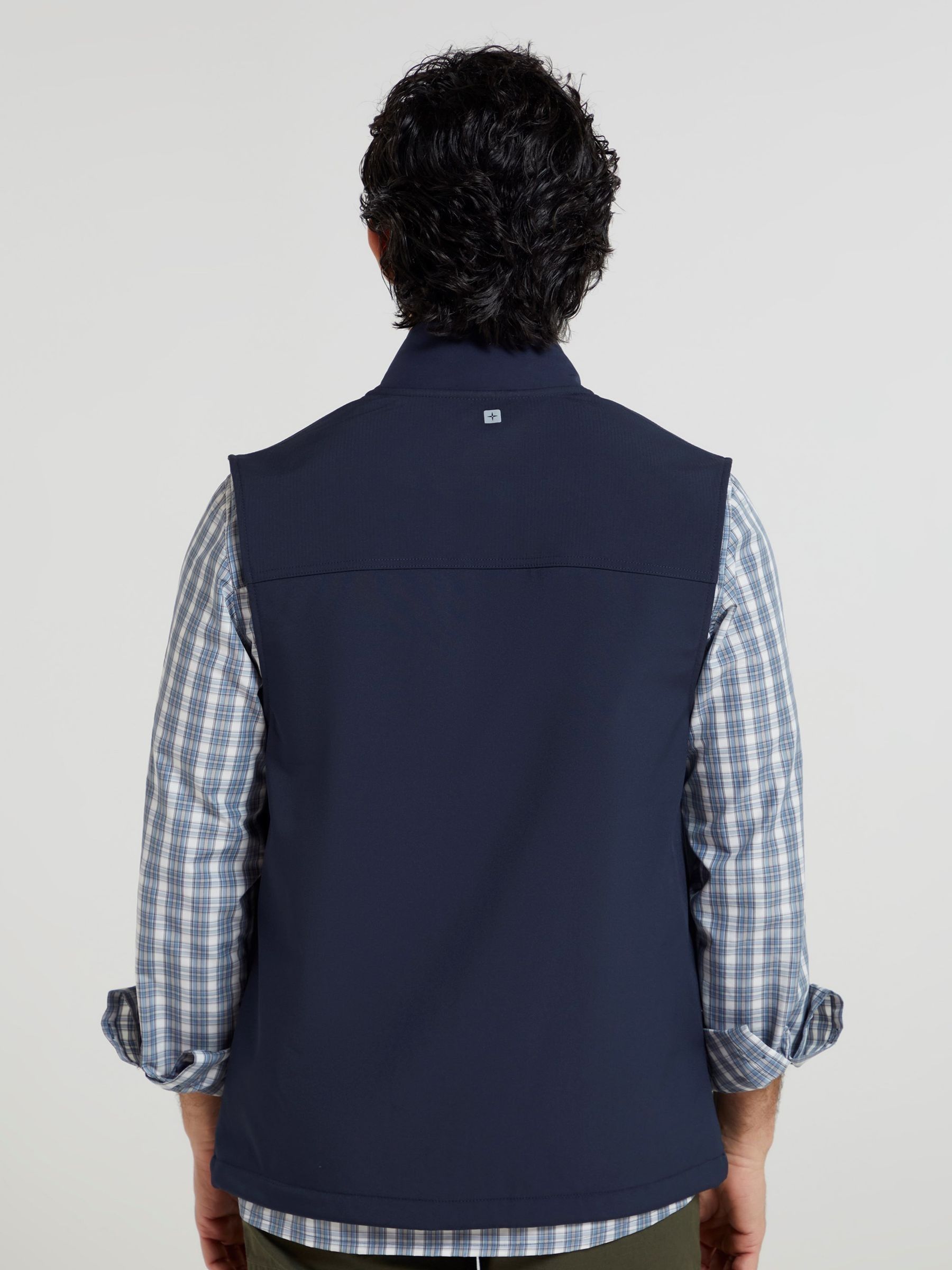 Buy Mountain Warehouse Blue Grasmere Mens Water Resistant, Fleece