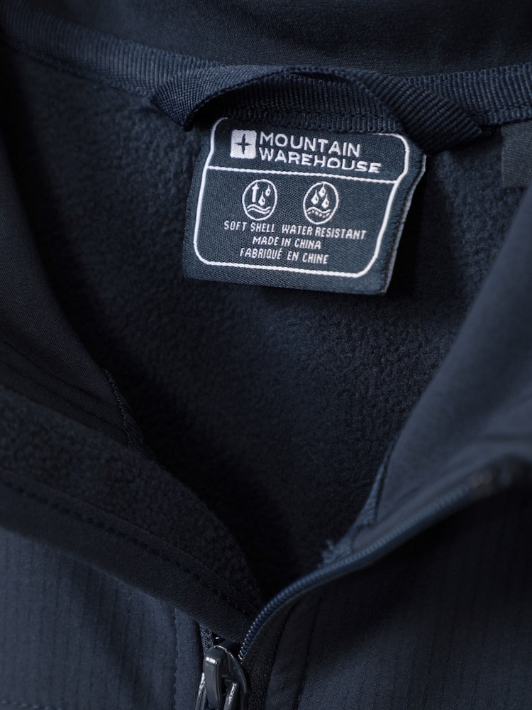Mountain Warehouse Blue Grasmere Mens Water Resistant, Fleece Lined Gilet - Image 6 of 6