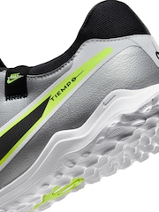 Negro - Nike Adults Tiempo Legend 10 Academy Turf Football Boots - Imagen 8 de 8