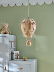 Natural Bertie Bear Hot Air Balloon Easy Fit Pendant Lamp Shade - Image 2 of 2