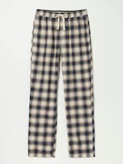 FatFace Bosham Natural Check Pyjama Bottoms - Image 6 of 6