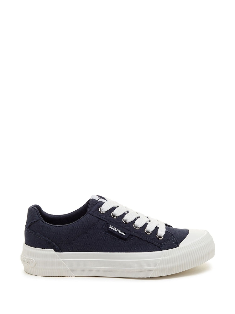 Rocket Dog Navy Cheery Trainers - Image 1 of 6
