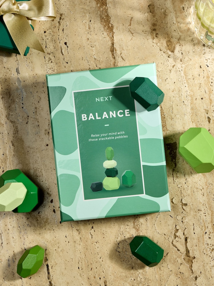 Green Balancing Stones Mindfulness Game - Image 2 of 4