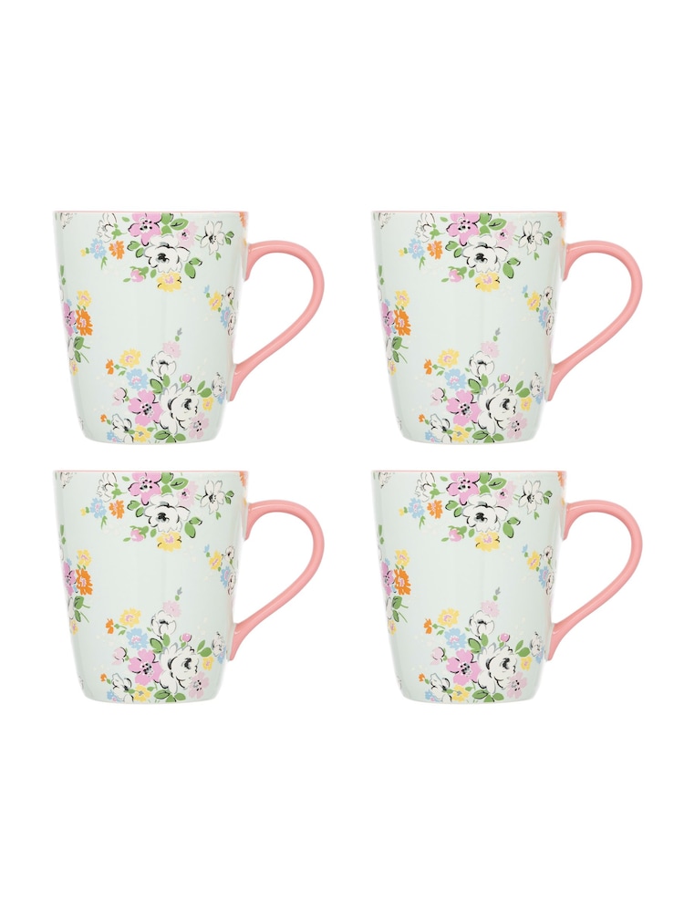 Cath Kidston Green Feels Like Home Mews Ditsy Stanley Mug - Image 1 of 3