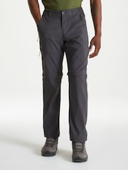 Craghoppers Grey Kiwi Pro Convertible Trousers - Image 1 of 4