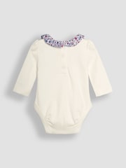 JoJo Maman Bébé Cream Frill Collar Body - Image 2 of 3