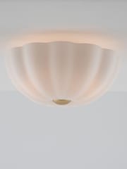Houseof. Brass Flower Flush Ceiling Light - Image 2 of 4