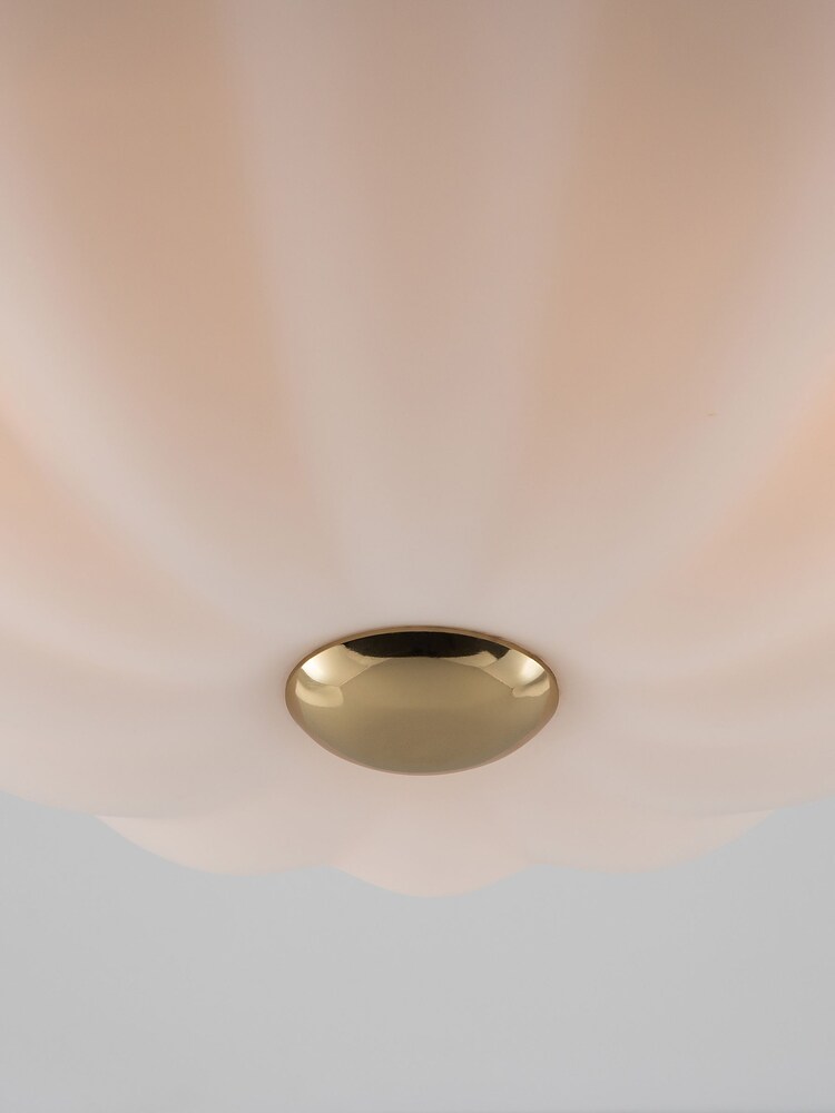 Houseof. Brass Flower Flush Ceiling Light - Image 4 of 4