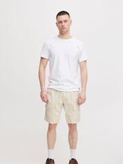 Cargoshorts aus Leinenmischung - Bild 4 von 5